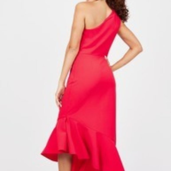 HUTCH - Asymmetric Hem Dress - Picture 4 of 4